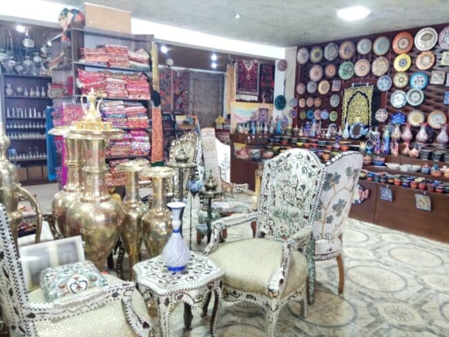 עצירת קפה ומזכרות בירדן